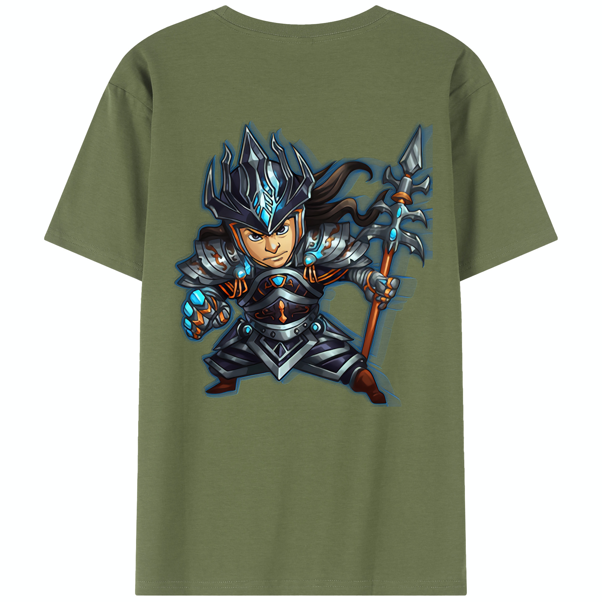 リーグ・オブ・レジェンド League of Legends LOL 綿100％半袖Tシャツ（背面プリント）